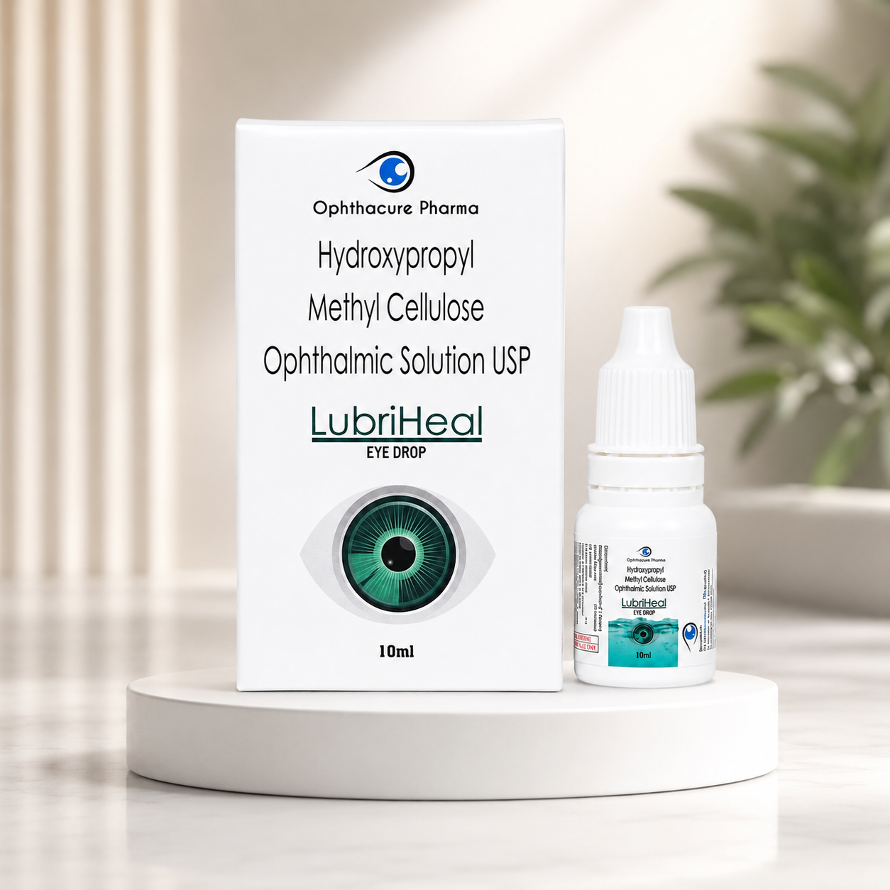 Lubroheal Eye Drops